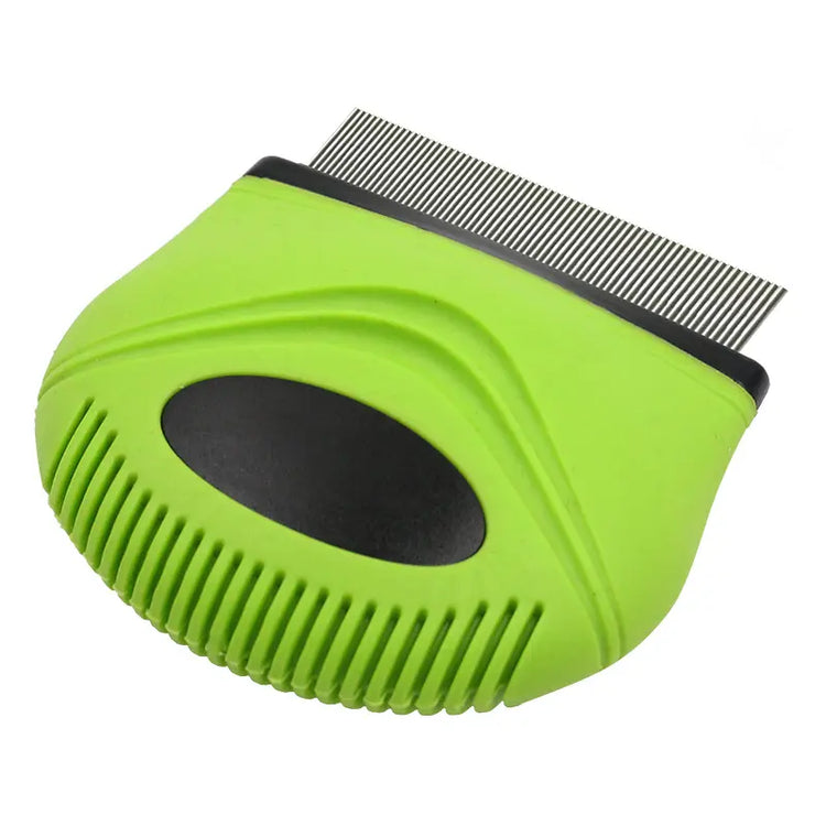 Best plastic pet stainless steel metal fine teeth hair remover lice and nit flea comb for cats small dogs