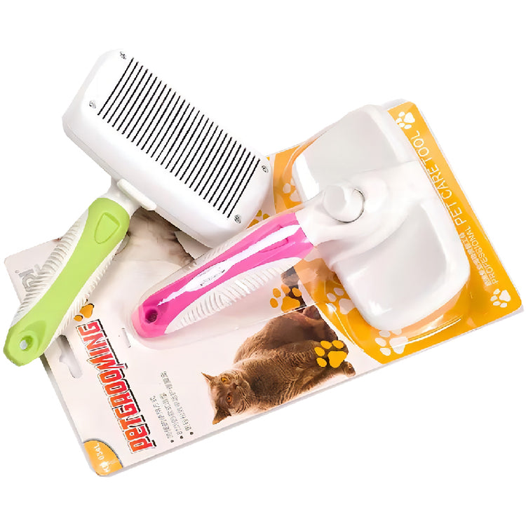 Colorful Pet Grooming Hair Removal Brush Tool Dog Cat Pet Cleansing Blush Cleaning Needle Comb for Cats