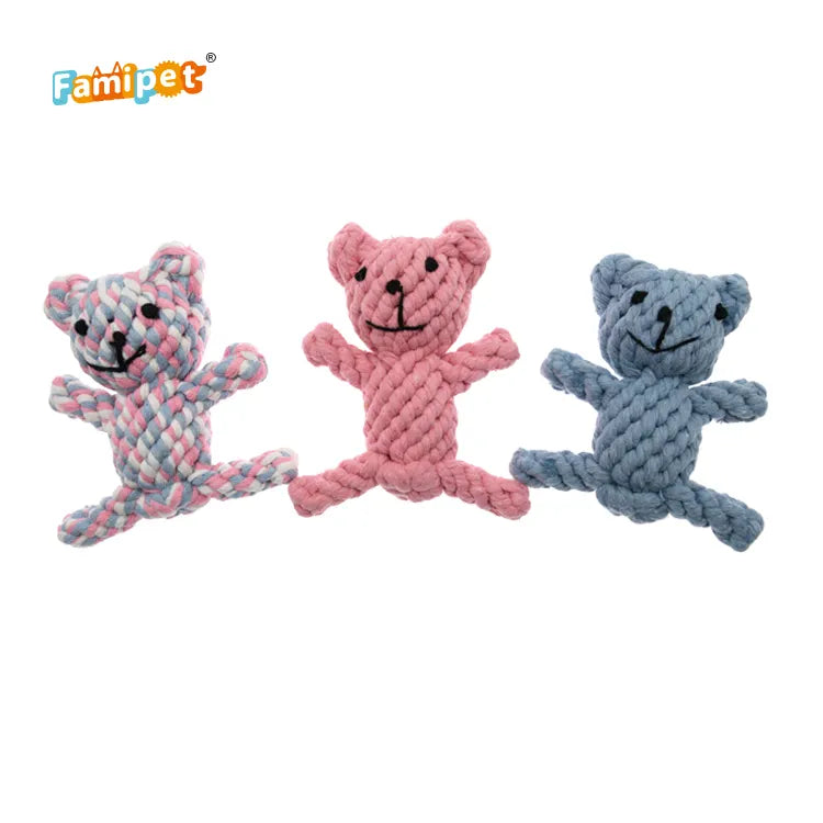 Wholesale Cotton Rope Pet Toys Chew Dog Rope Toys