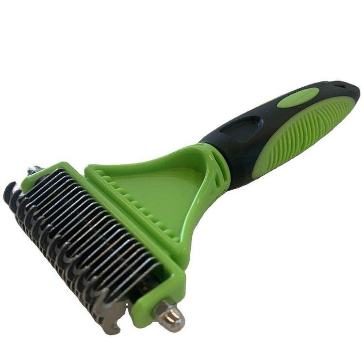 Pet Stainless Steel Clean Removal Hair double-sided Hair Brush Dog Comb Remove Floating Hair Rake Comb