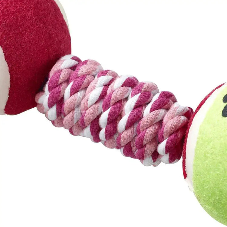 Dog Rope Chew Toys with Ball for Tug of War with Your Small Medium and Large Size Puppy