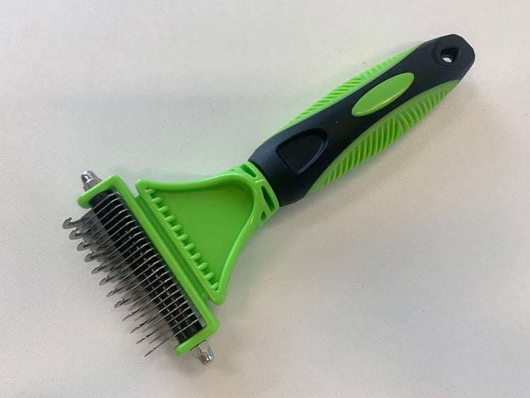 Pet Stainless Steel Clean Removal Hair double-sided Hair Brush Dog Comb Remove Floating Hair Rake Comb