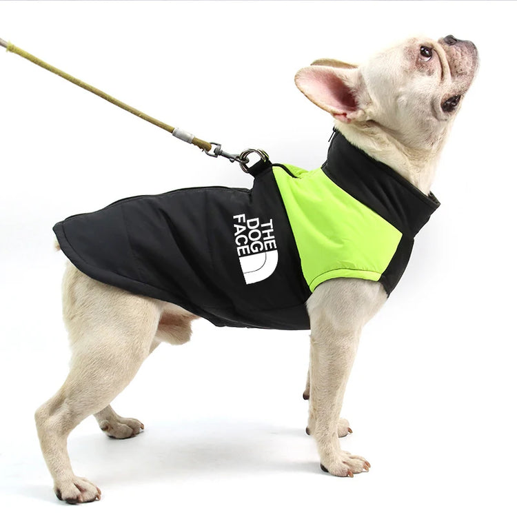 Waterproof Warm Dog Clothes Pet Coat Winter Vest Padded Zipper Jacket Dog Clothing for Small Medium Big Dogs