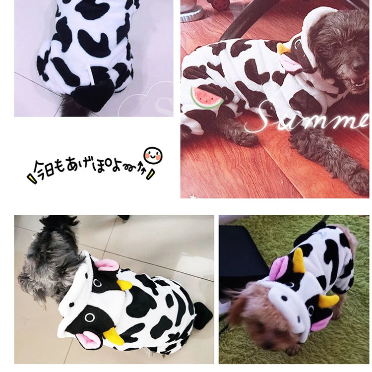 Pet Dog Cats Clothes Soft Warm Fleece Dogs Jumpsuits Pet Clothing for Small Dogs Puppy Hoodies Chihuahua Yorkshire Costume Coats