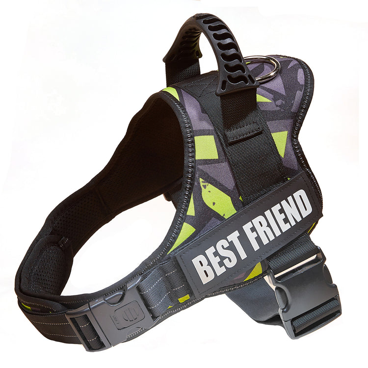 Service Dog Harness Adjustable Breathable Comfortable Dog Vest Harness for Small Medium Large Dog